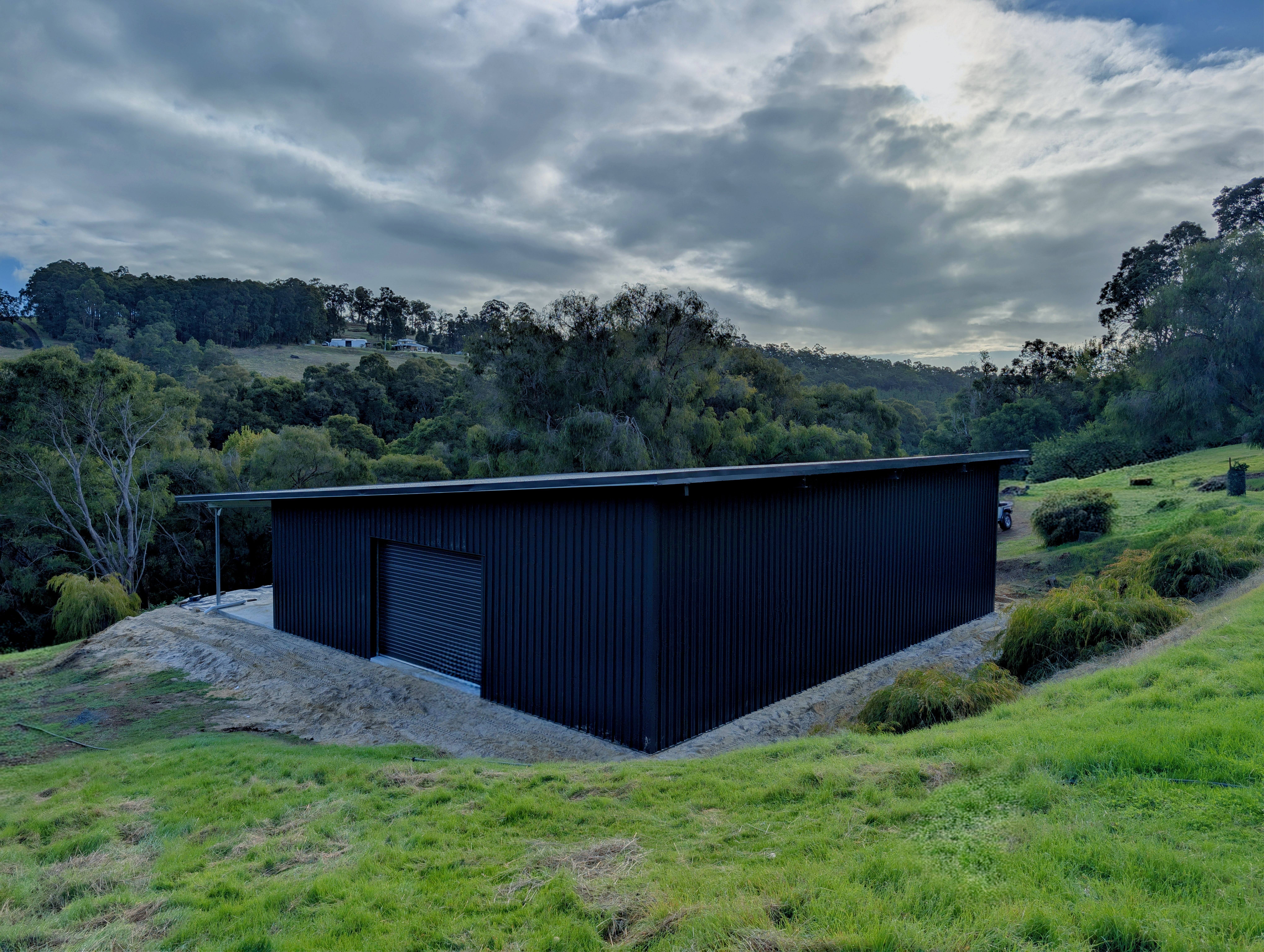 Water Day Construction – residential shed project, Bunbury South West WA