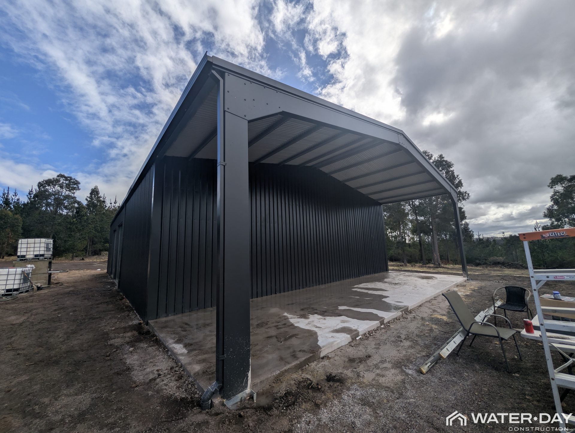 Patio construction project Bunbury WA
